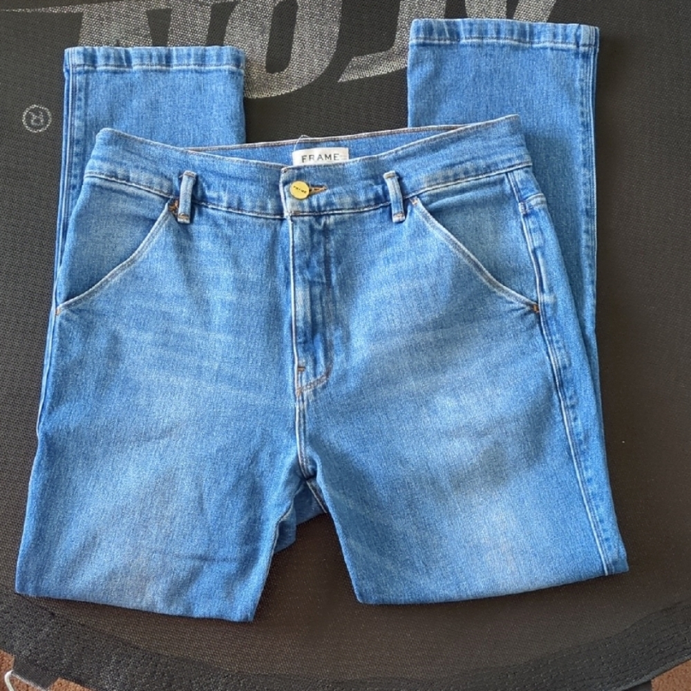 Frame Straight Leg Jeans